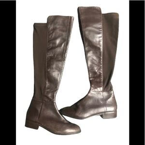 Michael Kors over the knee leather boots, sz 5 1/2